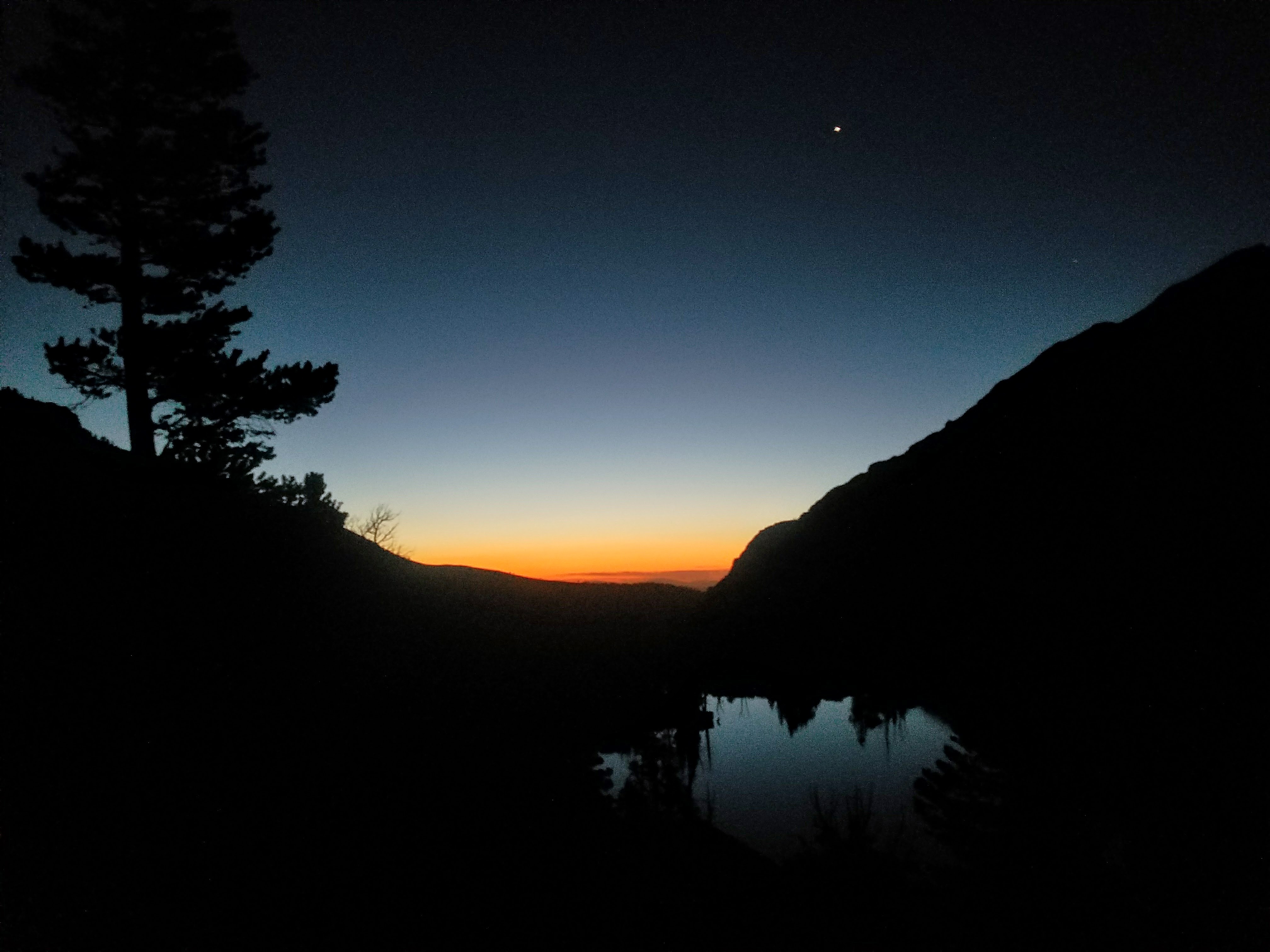 First Lake Pre-Dawn